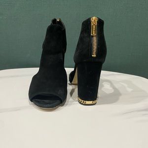 Michael Kors open toe booties